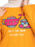 Carrot Printed Long - Sleeve Design 50 - Khotwh